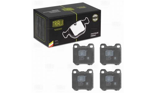 Колодки тормозные дисковые Trialli, задние, комплект на ось (4 шт), арт. PF 4083