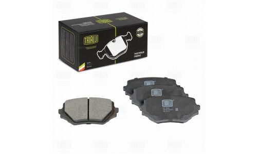 Колодки тормозные дисковые Trialli передние, комплект на ось (4 шт), арт. PF 4256