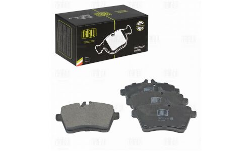 Колодки тормозные дисковые Trialli передние, комплект на ось (4 шт), арт. PF 4270