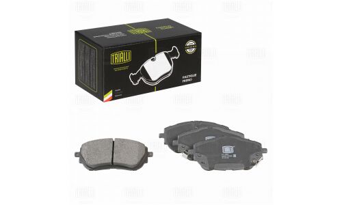 Колодки тормозные дисковые Trialli передние, комплект на ось (4 шт), арт. PF 4363