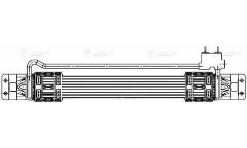 Радиатор масляный Luzar, арт. LOc 1826