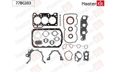 Комплект прокладок двигателя Master KiT, арт. 77BG103