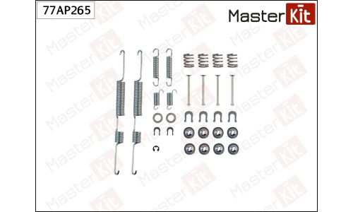 Ремкомплект крепления тормозных колодок Master KiT, арт. 77AP265