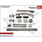 Комплект цепи ГРМ Master KiT, арт. 77B0262FK