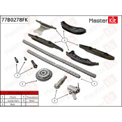 Комплект цепи ГРМ Master KiT, арт. 77B0278FK