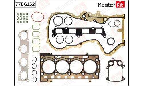 Комплект прокладок двигателя Master KiT, арт. 77BG132