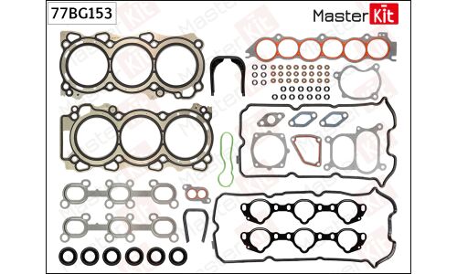 Комплект прокладок двигателя Master KiT, арт. 77BG153