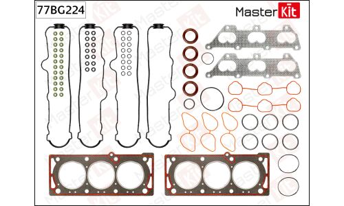 Комплект прокладок головки блока цилиндров Master KiT, арт. 77BG224
