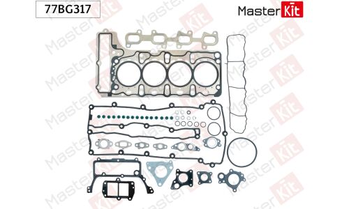 Комплект прокладок головки блока цилиндров Master KiT, арт. 77BG317