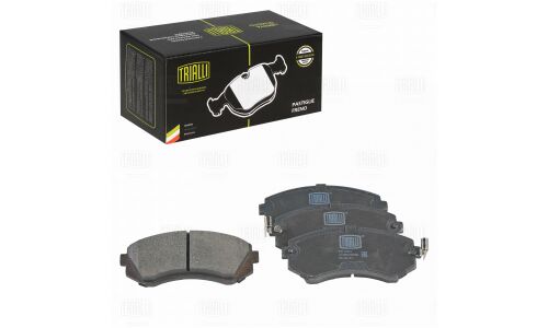 Колодки тормозные дисковые Trialli задние, комплект на ось (4 шт), арт. PF 4303
