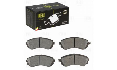 Колодки тормозные дисковые Trialli задние, комплект на ось (4 шт), арт. PF 4303