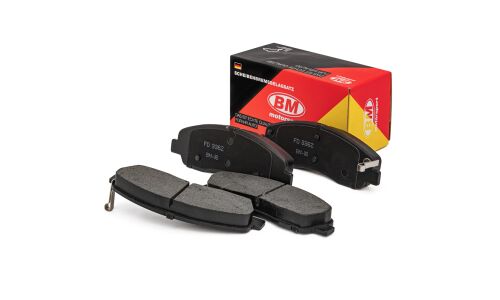 Колодки тормозные дисковые BM, задние, комплект на ось (4 шт), арт. FD 3362