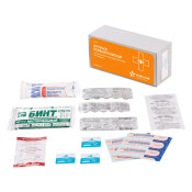 Аптечка автомобильная Airline, с медикаментами, соответствует требованиям ГИБДД, арт. AM-06