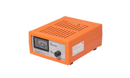 Устройство зарядное Airline, автоматический режим, с функцией амперметра, 12В, до 100Ач, ток заряда до 5А, для WET, арт. ACH-AM-16