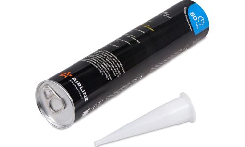 Клей для стёкол Airline, полиуретановый, быстросохнущий, черный, картридж 310мл, арт. ADGC014