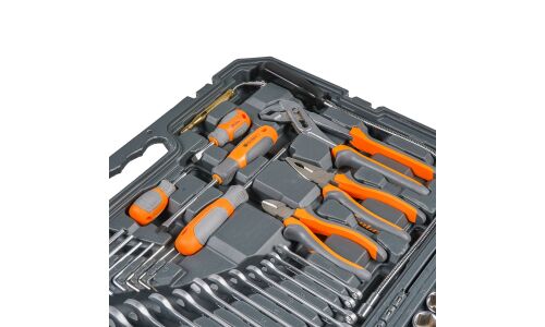 Набор инструментов Airline, под размеры 1/2, 1/4", комплект 147 предметов, арт. AT-147-52