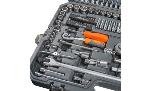 Набор инструментов Airline, под размеры 1/2, 1/4", комплект 147 предметов, арт. AT-147-52