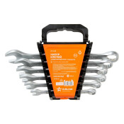 Набор комбинированных ключей Airline с держателем, от 8мм до 17мм, комплект 6 предметов, арт. AT-6-44