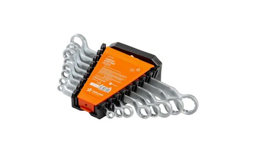 Набор накидных ключей Airline, от 6мм до 22мм, с держателем, комплект 8 предметов, арт. AT-8-48