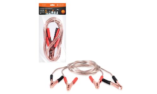 Провода пусковые Airline Booster Cables, 200А, сечение 7мм², длина 2.2м, арт. SA-200-Si