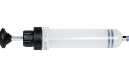 Шприц сливной/заливной Airline, пластик, 200мл, шланги Ø6мм и Ø8мм, 200мм, арт. ATBA001
