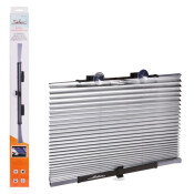 Шторка солнцезащитная Airline, лобовое стекло, 1500x650мм, светоотражающая, на присосках, раздвижная, арт. ASPS-FB-01 Шторка солнцезащитная Airline, лобовое стекло, 1500x650мм, светоотражающая, на присосках, раздвижная, арт. ASPS-FB-01