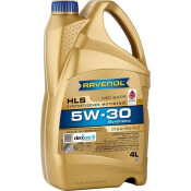 Масло моторное Ravenol HLS 5w30, синтетическое, API SN/CF, ACEA C3, универсальное, 4л, арт. 1111119-004-01-999