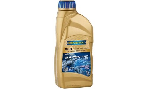 Масло трансмиссионное Ravenol SLS 75w140, синтетическое, API GL-5, для МКПП и дифференциалов, 1л, арт. 1221110001