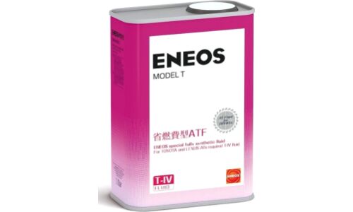 Масло трансмиссионное Eneos Model T, синтетическое, Toyota Type T-IV, для АКПП, 1л, арт. oil5097