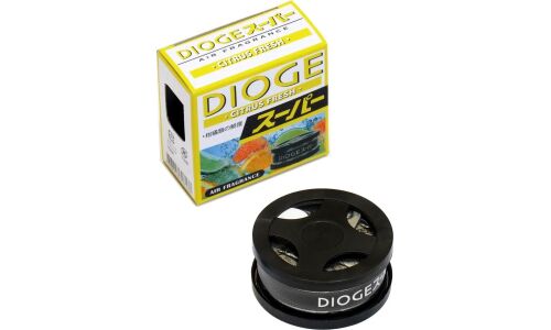 Ароматизатор на торпедо Dioge Citrus Fresh (Цитрусовая свежесть), меловой, баночка 43г, арт. H-159