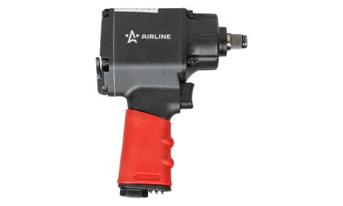 Гайковёрт пневматический Airline, ударный, с квадратом 1/2, 550Нм, для крепежей M20, арт. AT-IW-07
