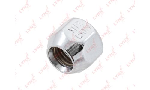 Гайка колесная LYNXauto FW-2173, открытая, для Hyundai, KIA, Mazda, Toyota, Mitsubishi, M12x1.5(R), длина 18мм, под ключ 21мм, арт. FW-2173