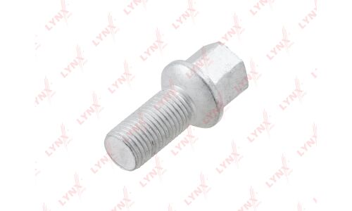 Болт колесный LYNXauto FW-3111, для Mercedes, M14x1.5(R), длина 48.5мм, под ключ 17мм, арт. FW-3111