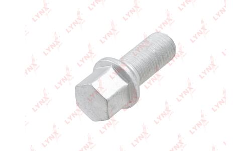 Болт колесный LYNXauto FW-3111, для Mercedes, M14x1.5(R), длина 48.5мм, под ключ 17мм, арт. FW-3111