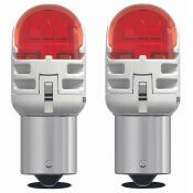 Лампа светодиодная Philips Ultinon Pro6000 PY21W (BAU15s, S25), 12В, 2.3Вт (соответствует 21Вт), оранжевая, комплект 2 шт, арт. 11498AU60X2