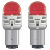 Лампа светодиодная Philips Ultinon Pro6000 PY21/5W (BAY15d, S25), 12В, 1.2/1.2Вт (соответствует 21/5Вт), оранжевая, комплект 2 шт, арт. 11499AU60X2