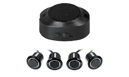 Парктроник Airline, 4 датчика, Ø19мм, звуковая индикация (звуковой зуммер), арт. AEAW002