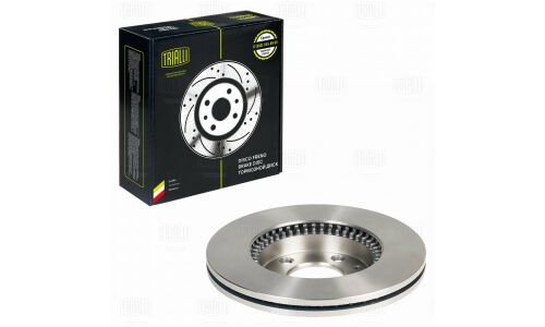 Диск тормозной Trialli, передний, правый/левый, для Mazda 6 / 323, 1 шт, арт. DF 250104