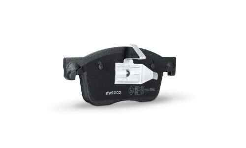 Колодки тормозные дисковые Metaco, передние, комплект на ось (4 шт), арт. 3000432