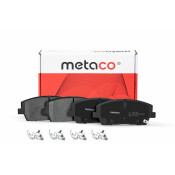 Колодки тормозные дисковые | перед METACO, арт. 3000-499