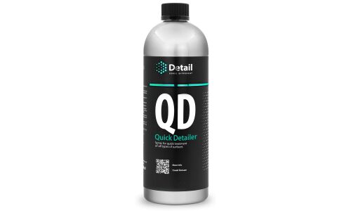 Очиститель кузова и салона Detail Quick Detailer (QD), для различных поверхностей, бутылка 1л, арт. DT-0357
