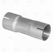 Переходник выхлопной трубы Trialli, длина 150мм, Ø50/55мм, нержавеющая (алюминизированная) сталь, арт. EMP 5055