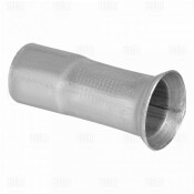 Переходник выхлопной трубы Trialli, длина 120мм, Ø45/56мм, нержавеющая (алюминизированная) сталь, арт. EMP 453056