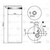 Ресивер-осушитель конд. для а/м Skoda Octavia (96-)/VW Golf IV (96-) () Luzar, арт. LCR 1801