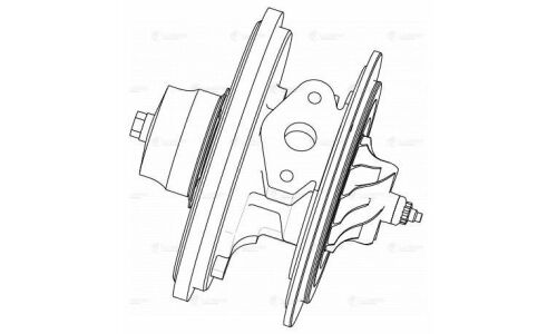 Турбокомпрессор б/корп. (картридж) для а/м PSA Boxer(11-)/Jumper (11-) 2.2D E-5 (GTB1749VK) Luzar, арт. LAT 5021