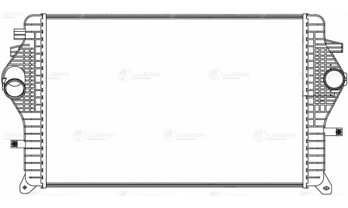 Радиатор интеркулера) для а/м Haval H6 (14-) 1.5T Luzar, арт. LRIC 3008