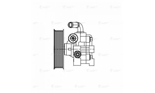 Насос гидроусилителя руля Luzar, для Toyota Land Cruiser Prado, арт. LPS 1902