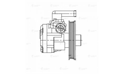 Насос гидроусилителя руля Luzar, для KIA Sportage, Hyundai Tucson, арт. LPS 0803