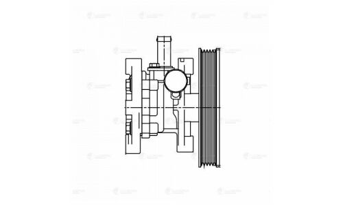 Насос гидроусилителя руля Luzar, для Mitsubishi Lancer, арт. LPS 1101