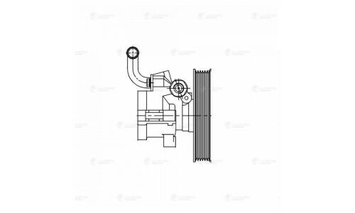 Насос гидроусилителя руля Luzar, для Chevrolet Lacetti / Captiva, арт. LPS 0502